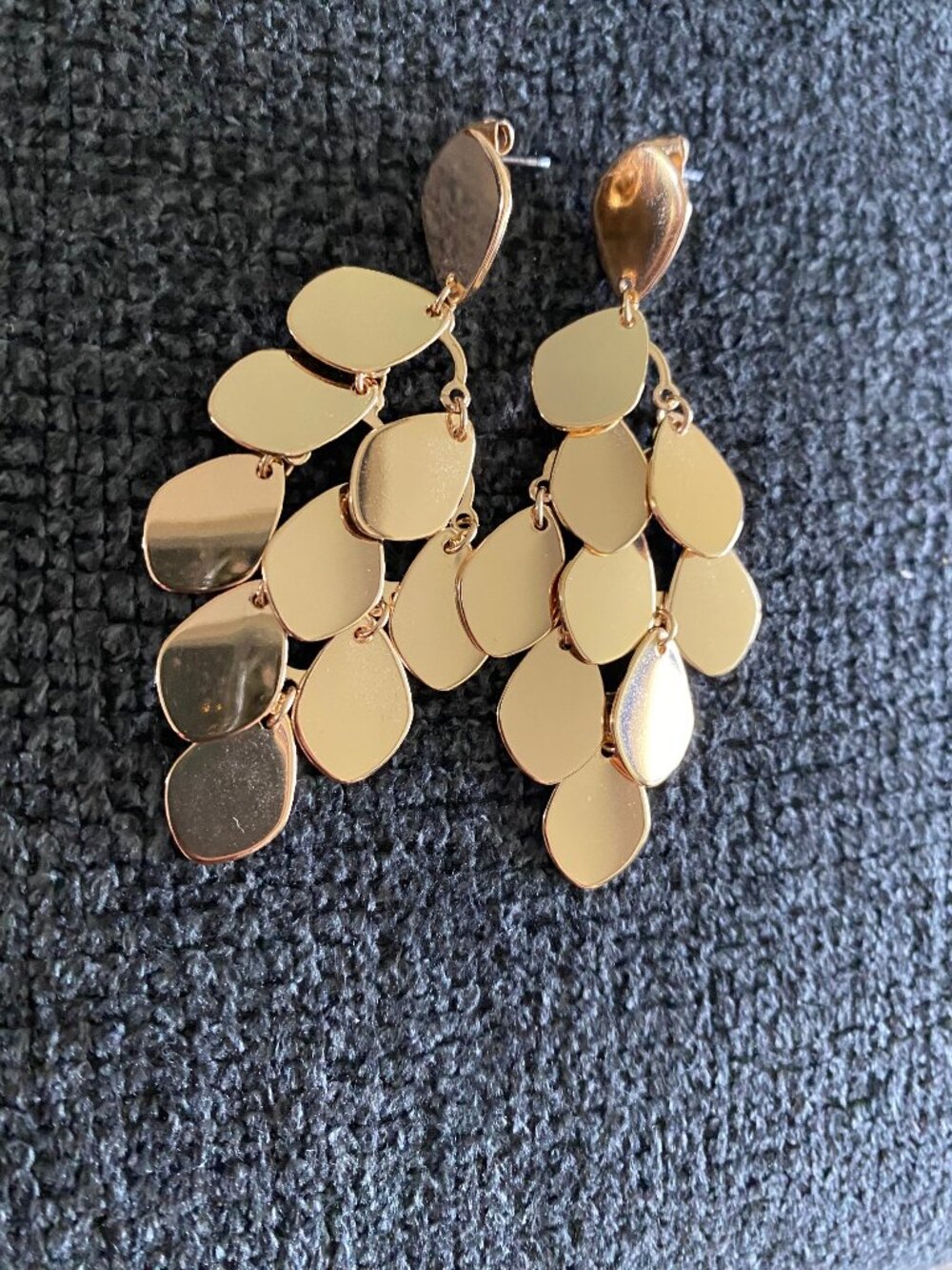 a new day gold chandelier earrings